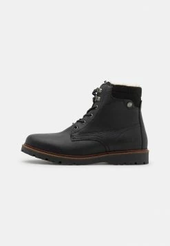 Barbour MACDUI - Lace-up Ankle Boots - Black