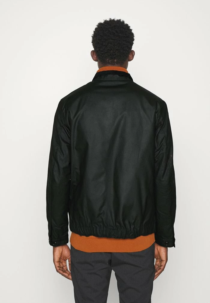 BARBOUR BROCKEL WAX - Summer Jacket - Black - Image 3