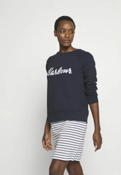 Barbour OTTERBURN OVERLAYER - Sweatshirt - Navy