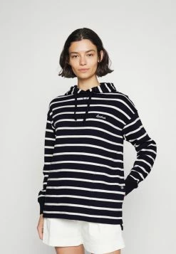 BARBOUR HAREBELL OVERLAYER - Sweatshirt - Navy