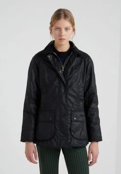 Barbour BEADNELL WAX JACKET - Light Jacket - Black