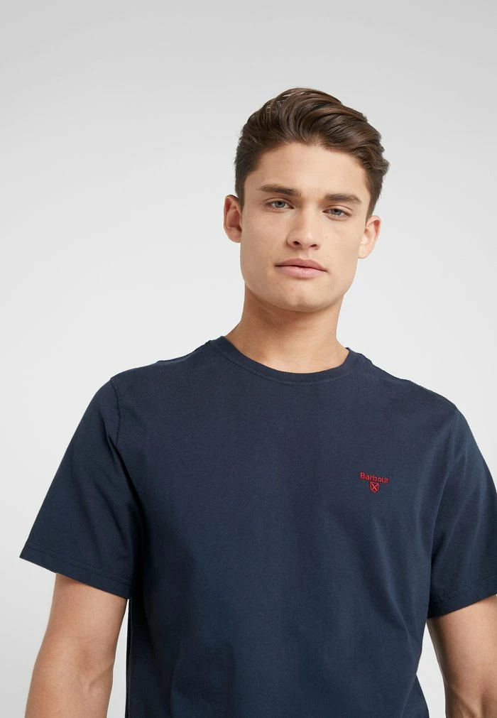 Barbour LOGO - Basic T-shirt - Navy - Image 4