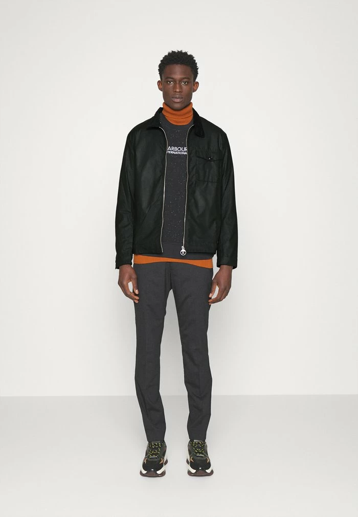 BARBOUR BROCKEL WAX - Summer Jacket - Black - Image 2