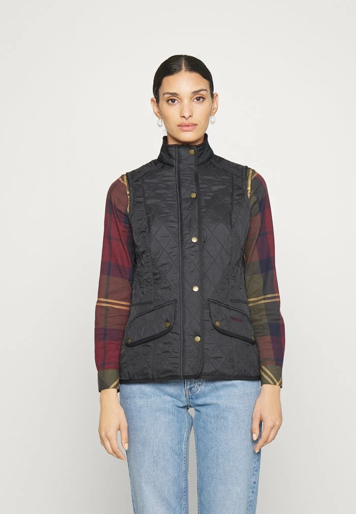 Barbour CAVALRY GILET - Waistcoat - Navy/merlot