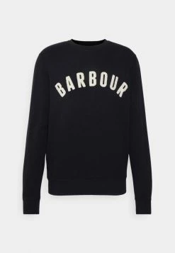 Barbour PREP LOGO CREW - Sweatshirt - Black