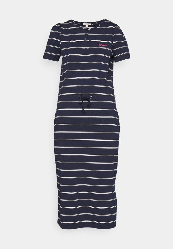 Barbour SPURREY DRESS ANKLE LENGTH - Jersey Dress - Navy - Image 6