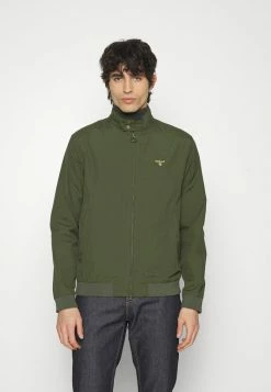 Barbour CRESTED ROYSTON CASUAL - Summer Jacket - Duffle Bag/ivy