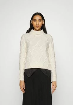 Barbour BURNE ROLL NECK - Jumper - Cream