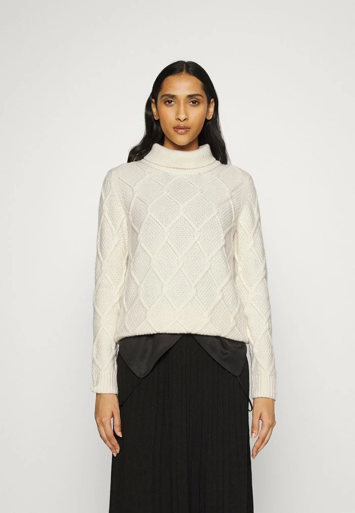 Barbour BURNE ROLL NECK - Jumper - Cream