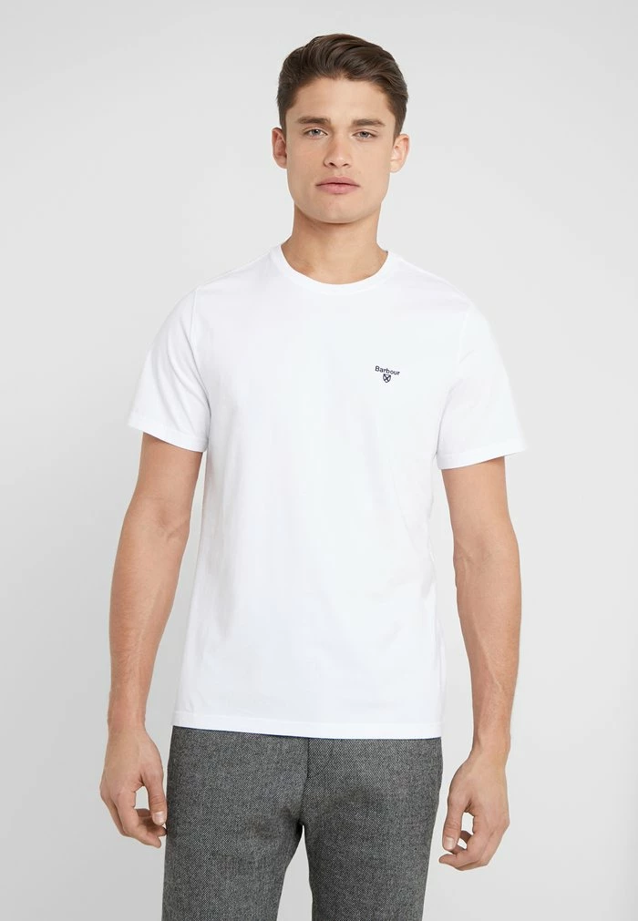 Barbour LOGO - Basic T-shirt - White