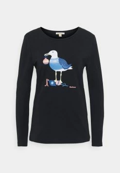 Barbour LANGSTONE TEE - Long Sleeved Top - Navy