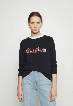 Barbour SOUTHPORT OVERLAYER DOGS - Sweatshirt - Navy