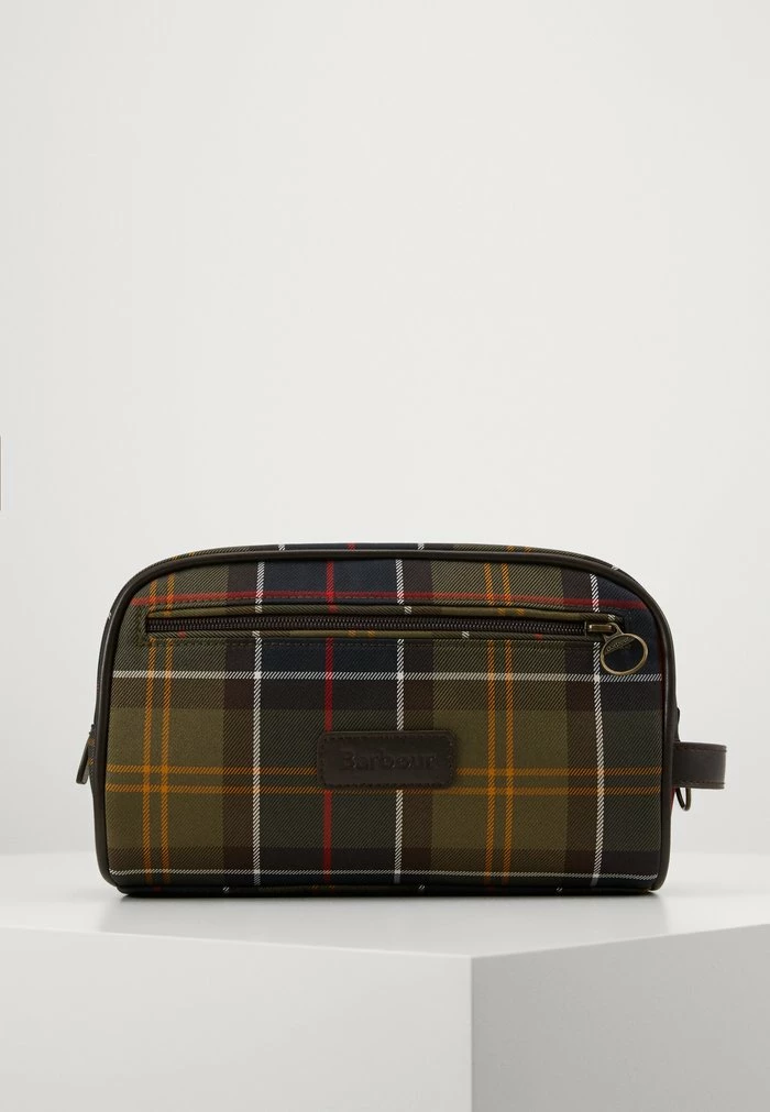 Barbour TARTAN WASHBAG - Wash Bag - Multicolor/green