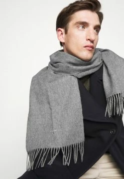Barbour Scarf - Light Grey Marl