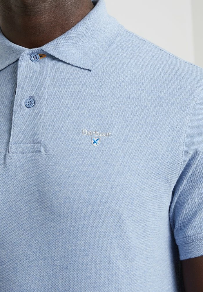 Barbour TARTAN - Polo Shirt - Sky Marl - Image 5