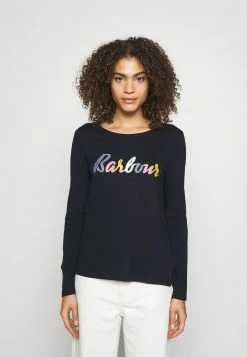 Barbour BLYTH - Long Sleeved Top - Navy