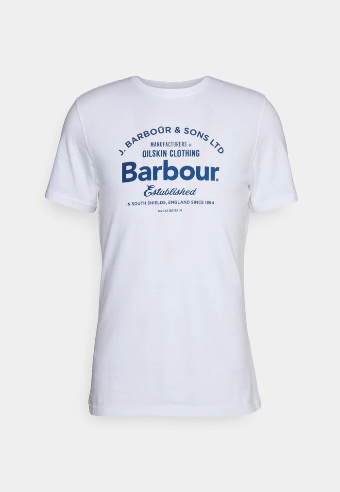 Barbour AIRTON TEE - Print T-shirt - White - Image 4