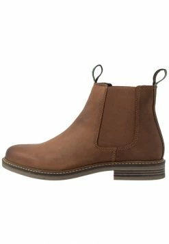Barbour FARSLEY - Classic Ankle Boots - Dark Tan