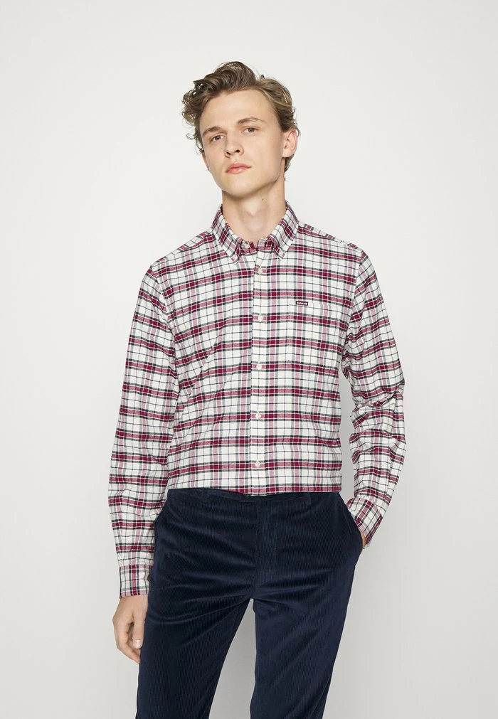 Barbour FELLFOOT TAILORED FIT - Shirt - Ecru