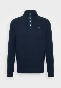 Barbour HALF SNAP OVERLAYER - Sweatshirt - Navy